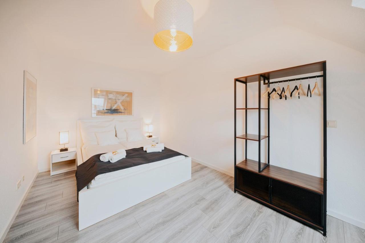 Bliss Place - Serviced Apartment - Arbeitsplatz, Zentral, Kueche, Waschmaschine, Smarttv 마그데부르크 외부 사진